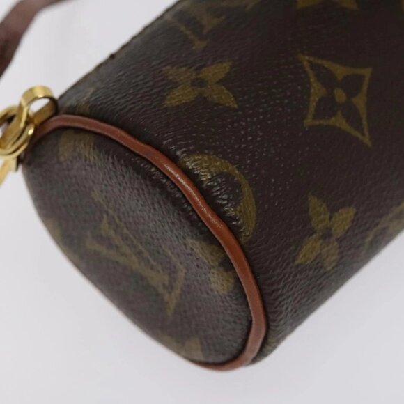 LOUIS VUITTON Monogram Papillon Pouch LV Auth BD2167 - Picture 15 of 16
